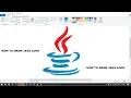 How to draw the Java logo using MS Paint How to draw on your computer