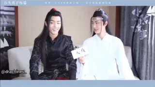 bts sub indo the untamed clip video xiaozhan u0026 wang yibo