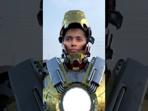 Iron Man - Suit up Scene ! | Part-6  [ ARC VFX ] #shorts #ironman #spiderman #marvel  #avengers #vfx