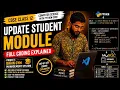 How to Create Update Student Module in Python MySQL CBSE Class 12 Computer Science Project