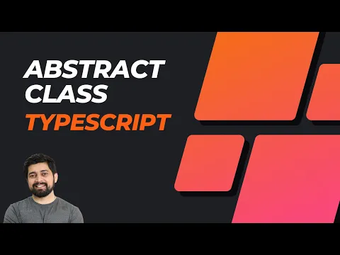 Abstract class in Typescript - YouTube thumbnail