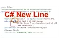 C Line Break in the Code
