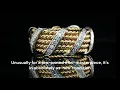 Tiffany Co Five Row Jean Schlumberger Diamond Rope Ring