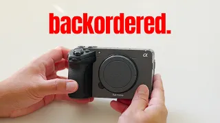 Sony FX5 is backordered. Now what?