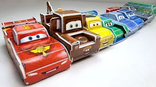 Lightning McQueen & Disney Cars Friends DIY Satisfying Paper Crafts