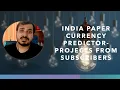 Indian Paper Currency Predictor - Data Science Projects From Subscribers