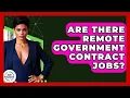 Are There Remote Government Contract Jobs - Job Success Network