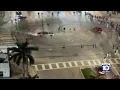 Stunt drivers take over Broward intersection