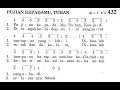 Download Lagu PUJIAN KEPADAMU, TUHAN - Puji Syukur No. 432 - Lagu Komuni
