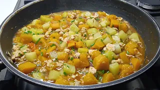 SARAP GRABE! GANITO PALA DAPAT ANG LUTO SA KALABASA AT SAYOTE! MADALING LUTUIN!
