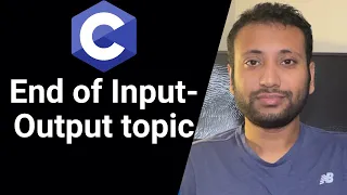 C programming Bangla Tutorial 5 31 End of the Input-output Topic