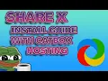ShareX screenshot application installation guide, with catbox.moe custom image hosting setup