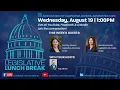 ACSA Legislative Lunch Break Education Bills Enter the Final Stretch