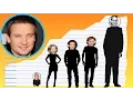 How Tall Is Jeremy Renner - Height Comparison