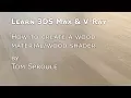 How to Create a Realistic Wood Floor Material in 3DS Max with V-Ray Archviz Tutorial