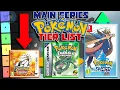 The Main Series Pokemon Game Tier List