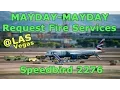 REAL ATC British Airways CAUGHT FIRE at Las Vegas LAS
