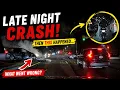 CANADA DRIVERS CRASH LANE SPLITTING CLOSE CALLS