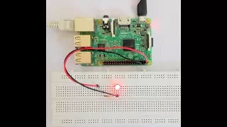 5 Blinking Led with Raspberry pi using python