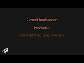 Tom Petty - I Won't Back Down (Karaoke Version)