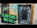 DIY 125 Amp Subpanel Installation Step-by-Step Electrical Guide