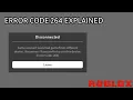 Roblox Error Code 264 Explained Fast Why it happens