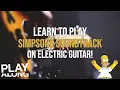 Download Lagu Learn to Play Simpsons Soundtrack on electric guitar. Easy to follow electric guitar lesson!