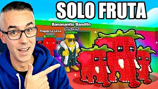 De $0 a $1,000,000,000,000 (TRILLON) ¡USANDO SOLO BRAINROTS DE FRUTA!