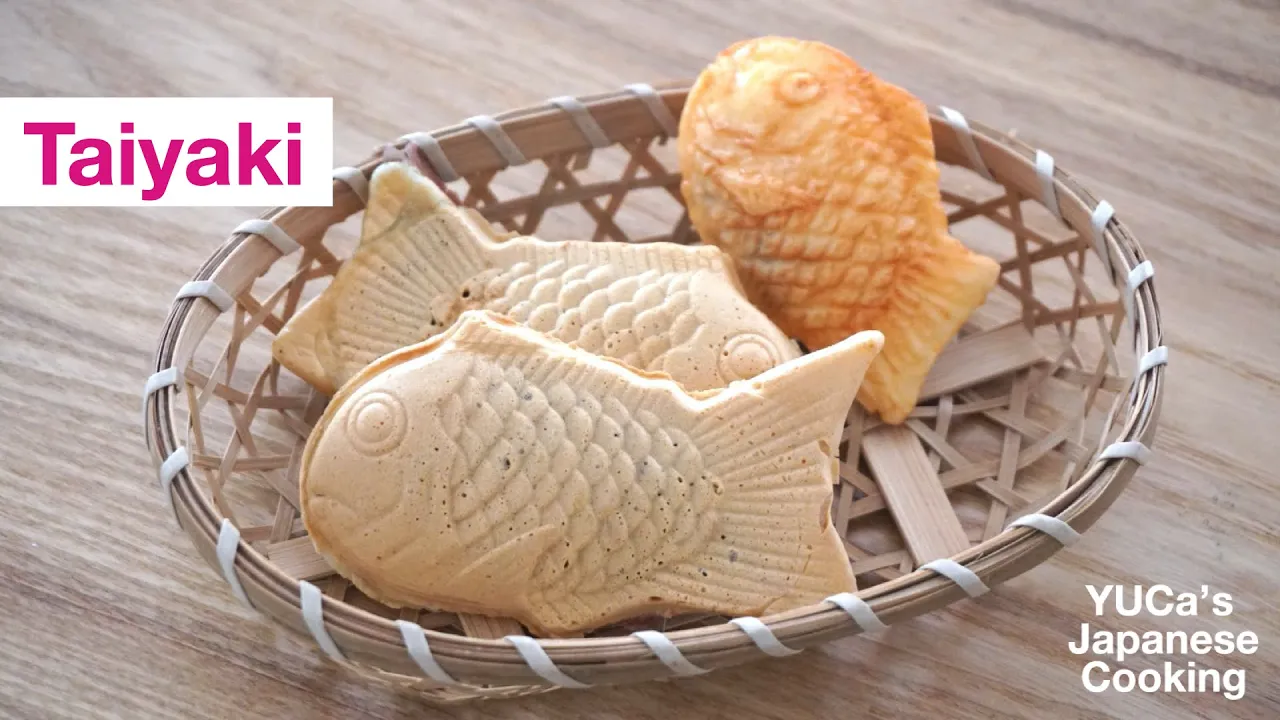 Taiyaki   Fish shape waffle