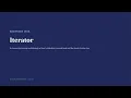 Iterator Interface Tutorial