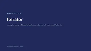 Iterator Interface Tutorial