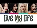 aespa 'Live My Life' Lyrics (에스파 Live My Life 가사) [Color Coded Han_Rom_Eng] | ShadowByYoongi