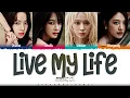 Download Lagu aespa 'Live My Life' Lyrics (에스파 Live My Life 가사) [Color Coded Han_Rom_Eng] | ShadowByYoongi