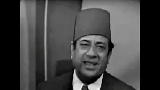 الممثل و المطرب القدير    حامد مرسي    و لقائه بسيد التجديد    سيد درويش    و يغني   زروني كل سنة   دندنها