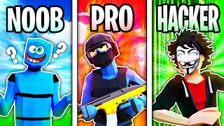 1v1 LOL Noob Vs Pro Vs Hacker 