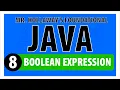 8 - Boolean Expressions and Operators in Java