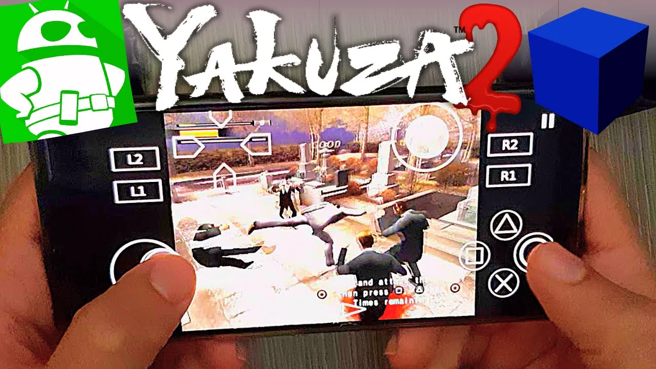 Yakuza 2 2022 on Android - Gameplay PS2 Emulator - Aether SX2