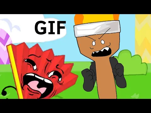 GIF or JIF Inanimate Insanity Animation