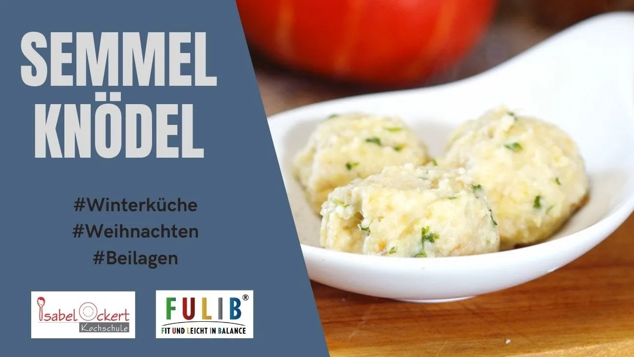 Semmelknödel mit Pilzrahmsoße kinderleicht Kochen. 