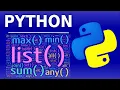 Built-in Functions for Data Structures Iterables - Python Tutorial Beginners