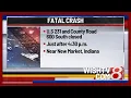 Fatal crash closes intersection in southern Montgomery County Indiana
