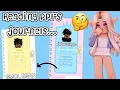Reading Random People s Journals UM Roblox Royale High