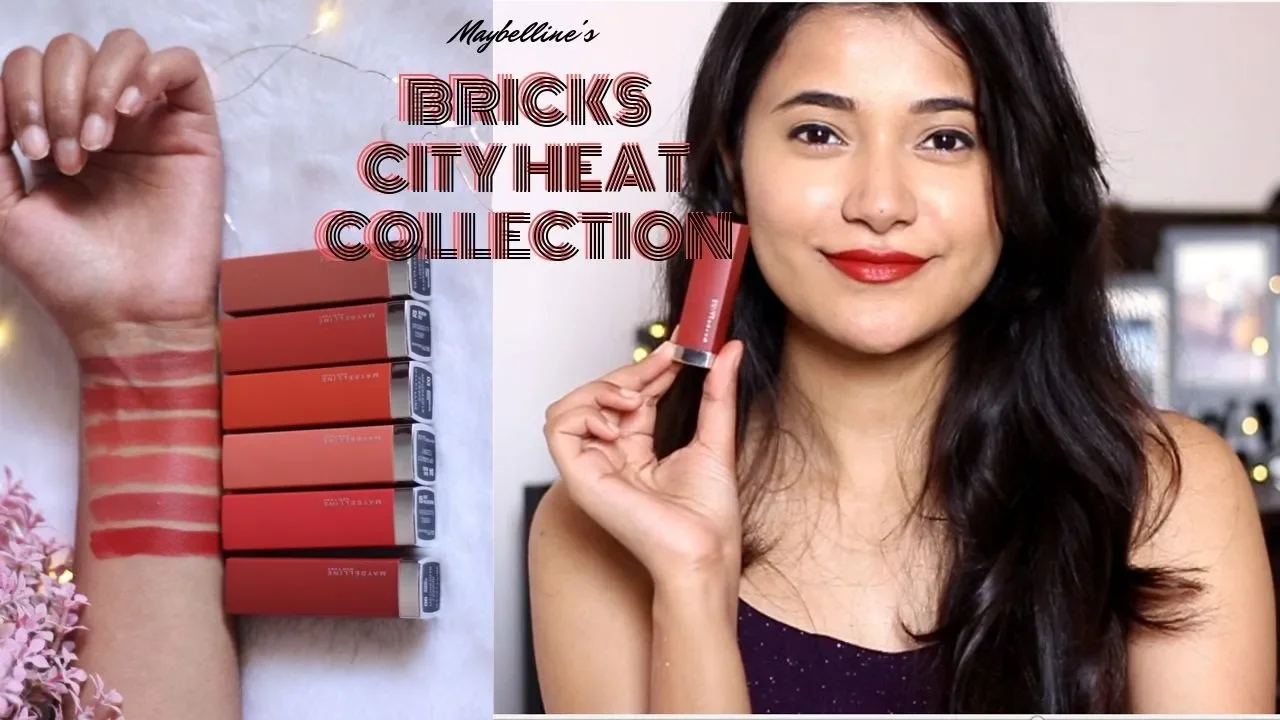 Maybelline Creamy Matte | 35 Shades swatched!!! | Malvika Sitlani