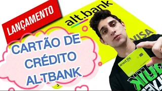 NOVO CARTÃO DE CRÉDITO ALTBANK SEM ANUIDADE, NEGATIVADO TEM CHANCES