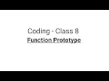 C Language Session 8 When And Why We Must Declare Function Prototype by Bhaskar sir