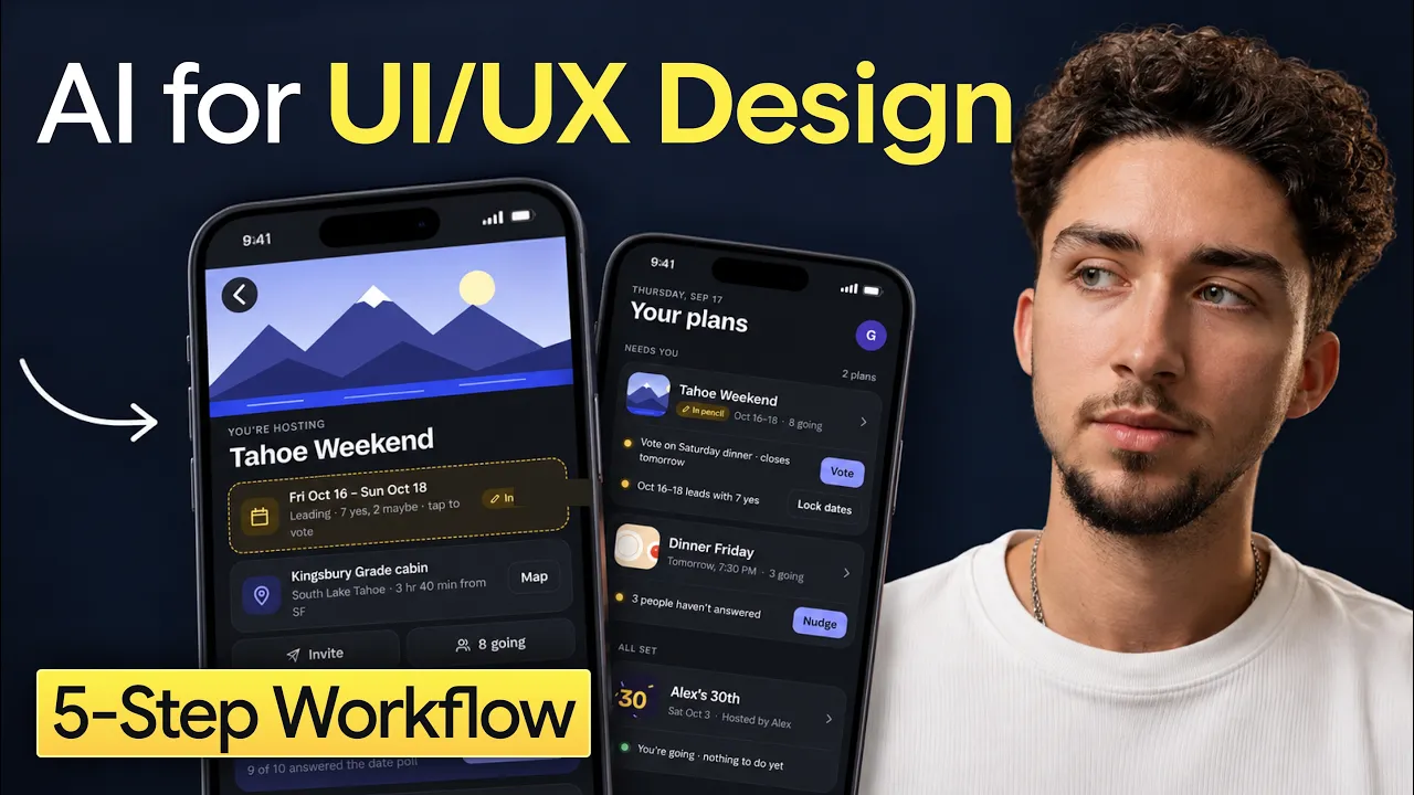 My Simple AI Workflow for UI/UX Design