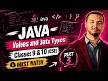 Chapter 3 Part 3 - Values Datatypes in Java
