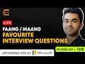 FAANG MAANG Favourite Interview Questions - DSA DSA Interview Questions Coding Ninjas