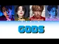 Download Lagu GODS - BTS ( AI COVER) LYRICS / COLOR CODED original song by NEW JEANS