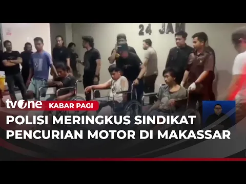 Sindikat Pencurian 100 Unit Motor di Makassar Berhasil Dibekuk Polisi